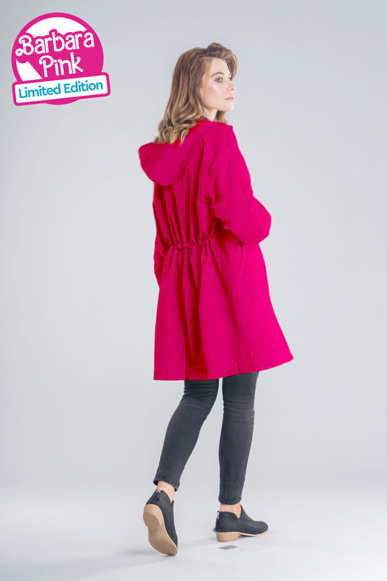 Chaqueta Impermeable Windbreaker sobre Medida para la Lluvia con Capucha