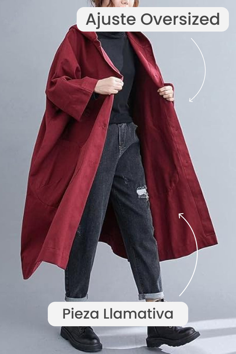 Chaqueta Cortavientos Impermeable de Talla Única