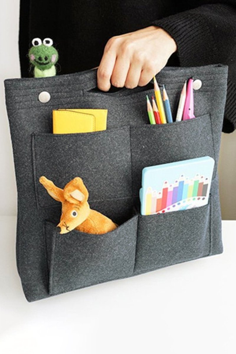 Bolsa Minimalista Multibolsillos