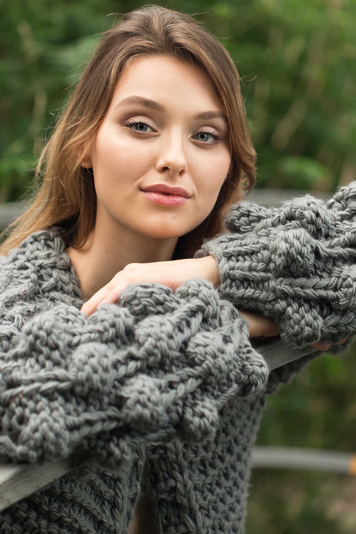 Chaqueta de Punto Grueso