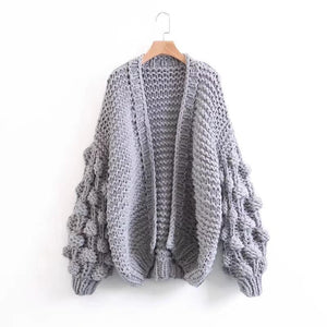 Chaqueta de Punto Grueso