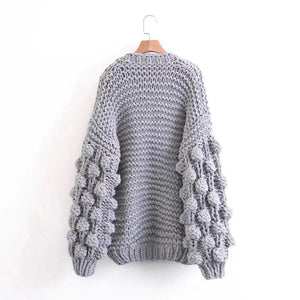 Chaqueta de Punto Grueso