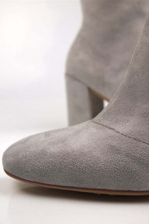 Botines de Gamuza
