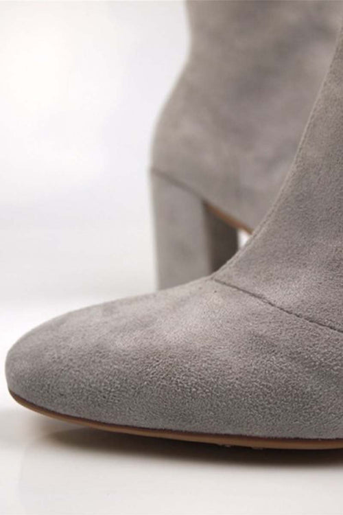 Botines de Gamuza