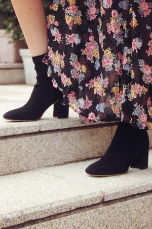 Botines de Gamuza