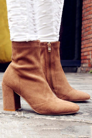 Botines de Gamuza