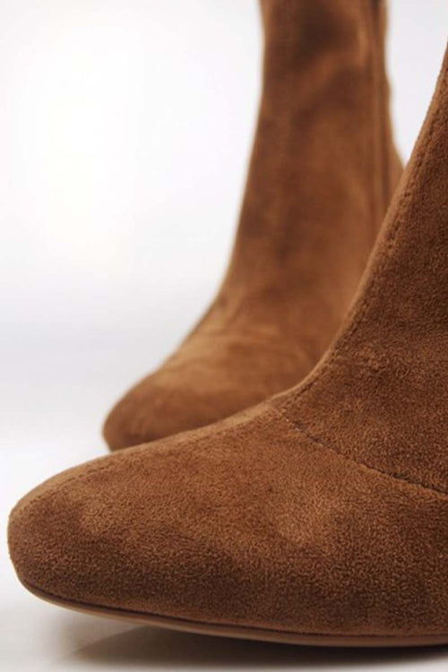 Botines de Gamuza