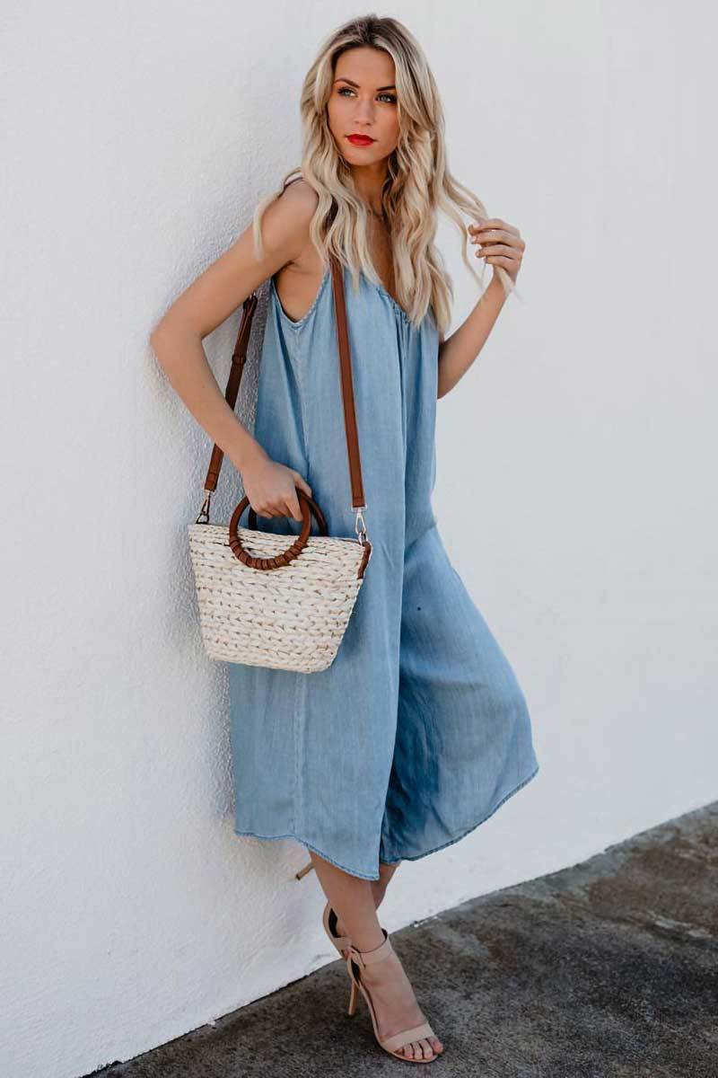 Mono suelto con cuello en V