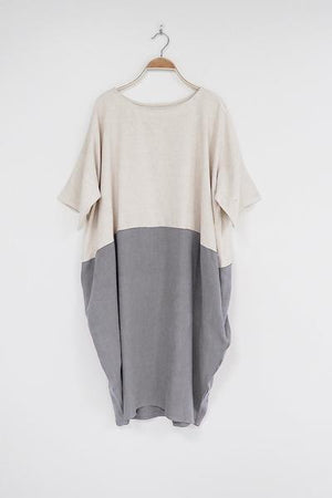 Vestido Doble Color