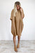 Vestido Nude Lino Talla Grande