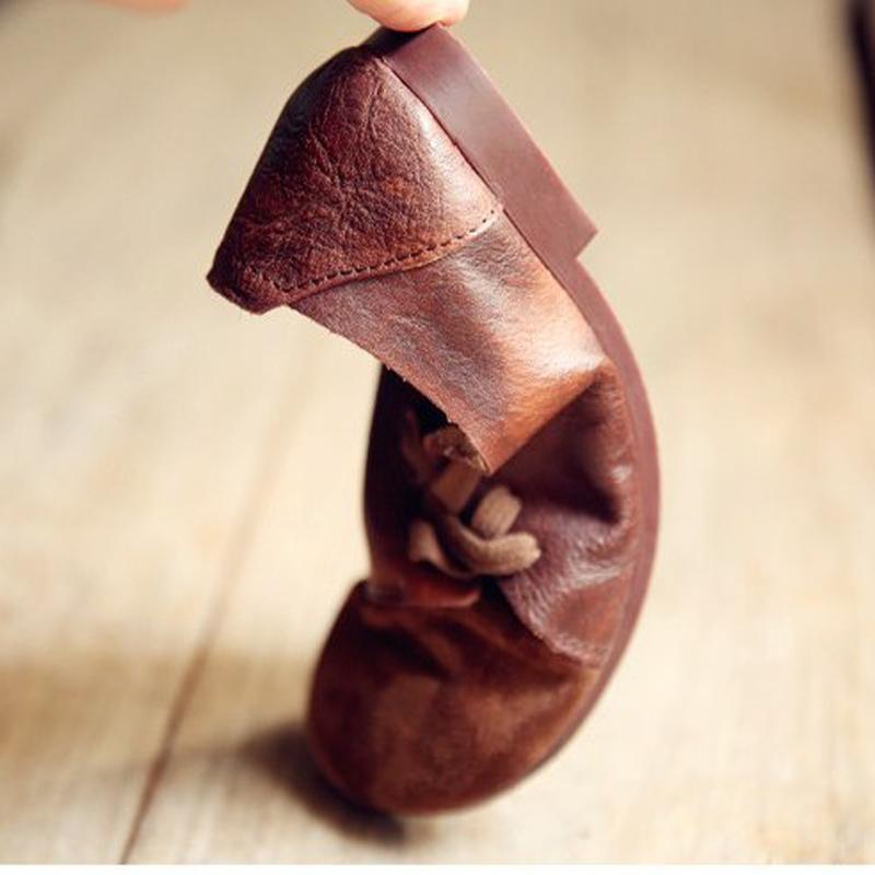 Retro Leather Shoes-Loosely Store