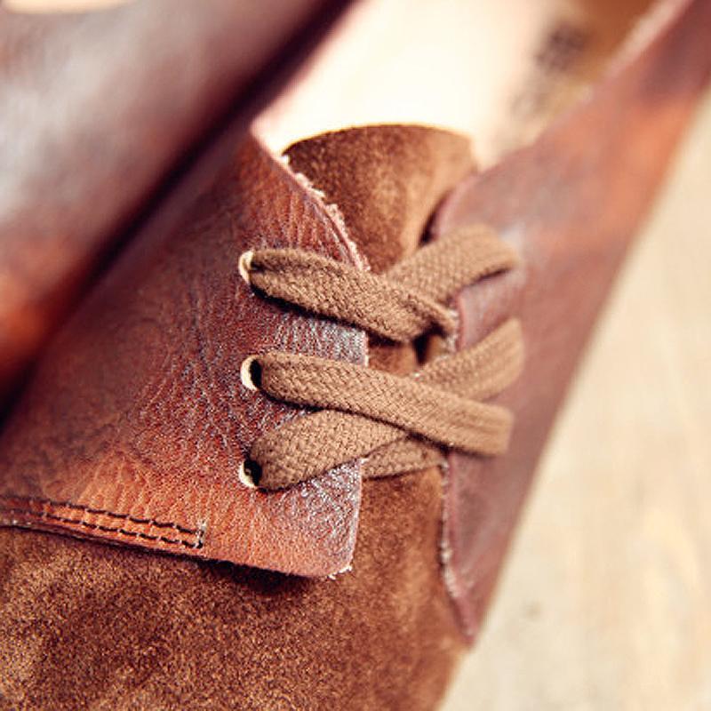 Retro Leather Shoes-Loosely Store