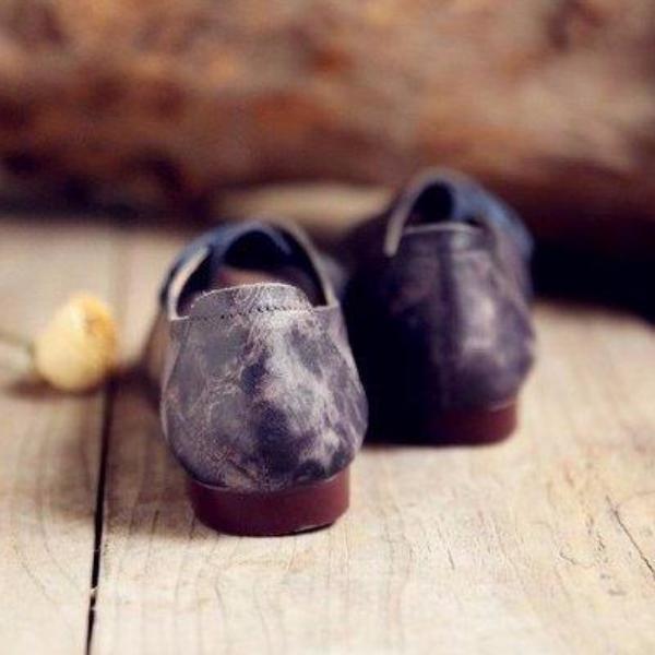 Retro Leather Shoes-Loosely Store